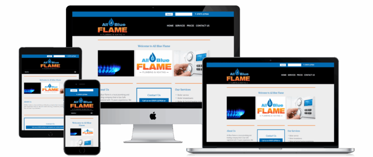 All Blue Flame
